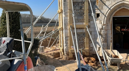 Renforcement de structure et assainissement