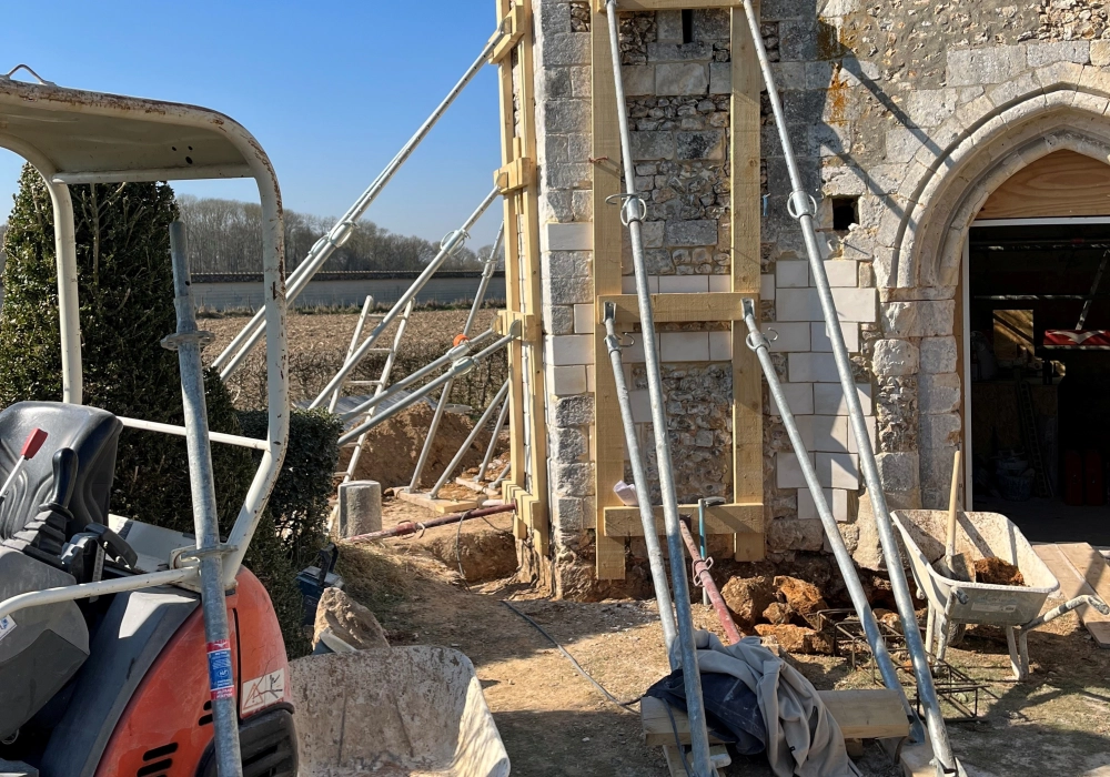 Renforcement de structure et assainissement