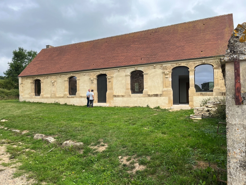 Enduit à la chaux en Normandie