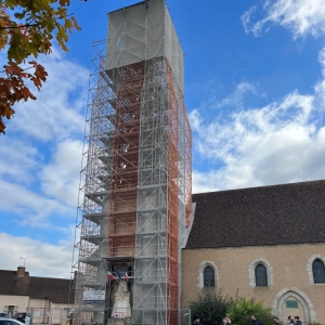Chantier échaffaudage Normandie