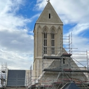 Rénovation de monuments historiques à Caen