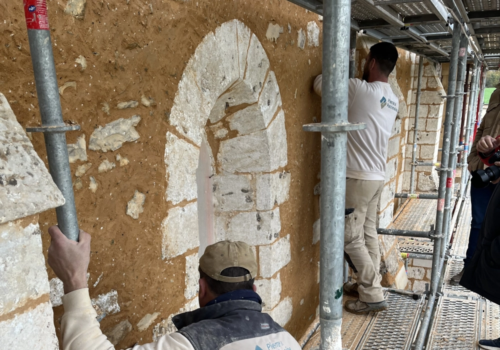 Enduit à pierres vues Vitot (27)